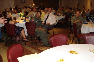In July, attendees listen to Lay's presentation on cybercrime.
